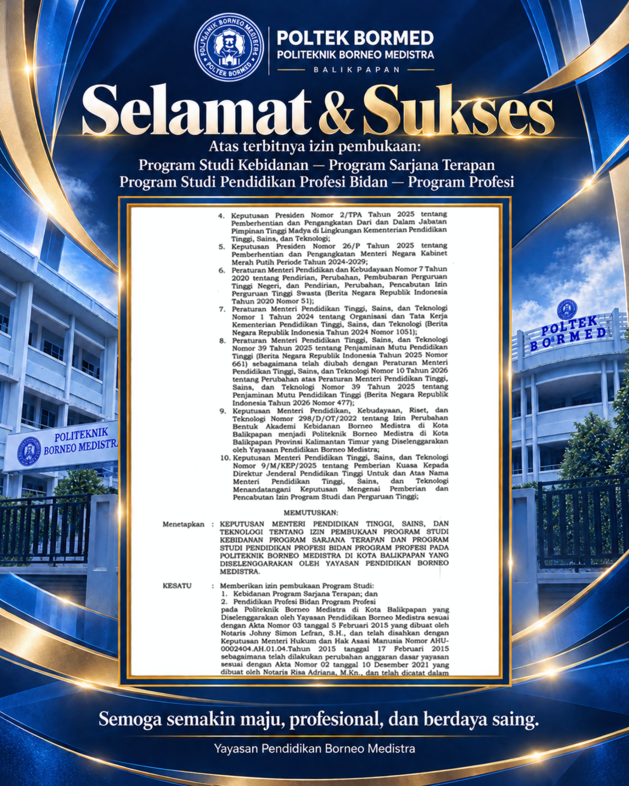 Salinan SK Nomor 1113/B/O/2026 halaman 2